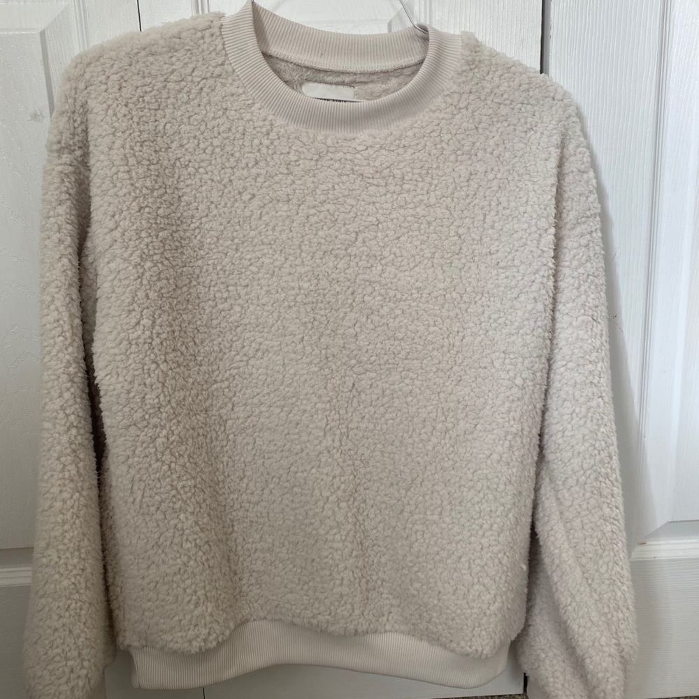 American Eagle Sherpa Crewneck